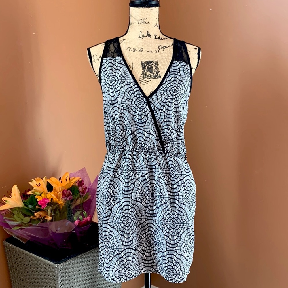 Black and White Dress